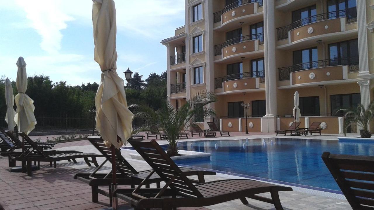 Aparthotel Flora Beach Private Pomorie Exterior foto