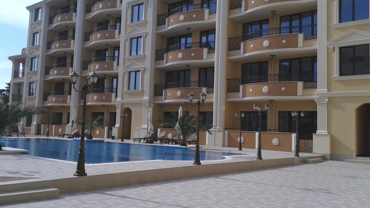 Aparthotel Flora Beach Private Pomorie Exterior foto