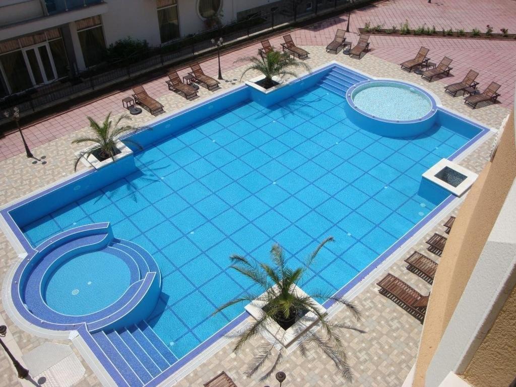 Aparthotel Flora Beach Private Pomorie Exterior foto